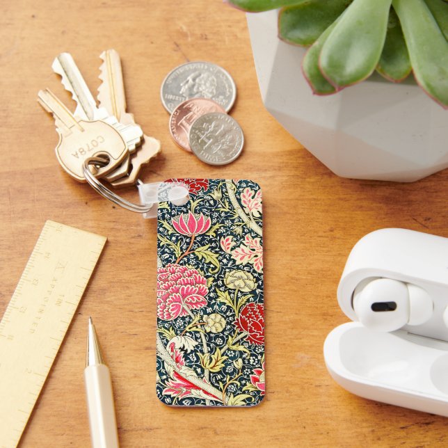 William Morris's Cray famous pattern Key Ring (Desk)