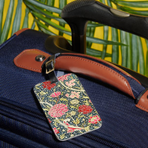William Morris's Cray famous pattern Luggage Tag