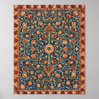 William Morris's Holland Park Carpet Poster