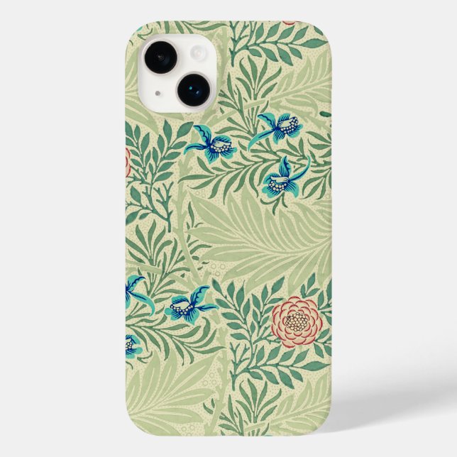 William Morris's Larkspur famous pattern    Case-Mate iPhone Case (Back)