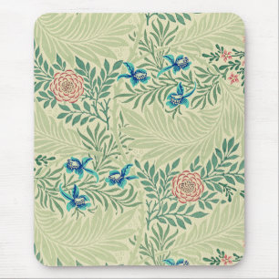 William Morris's Larkspur famous pattern Mouse Pad