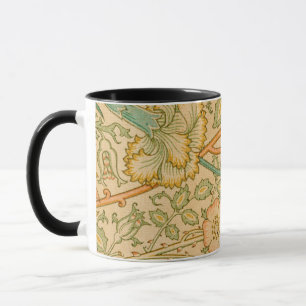 William Morris's Pink and Rose famous pattern Mug