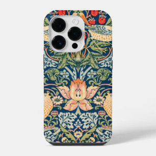 William Morris's Strawberry Thief iPhone 14 Pro Case