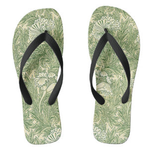 William Morris's Tulip famous pattern  Jandals
