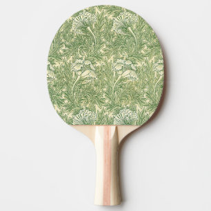 William Morris's Tulip famous pattern Ping Pong Paddle