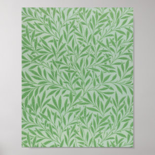 William Morris's Willow famous pattern. Poster