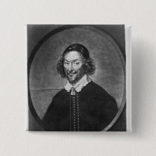 William Prynne  illustration 15 Cm Square Badge