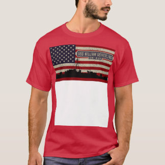 William Seiverling DE441 Destroyer Escort Ship Dia T-Shirt
