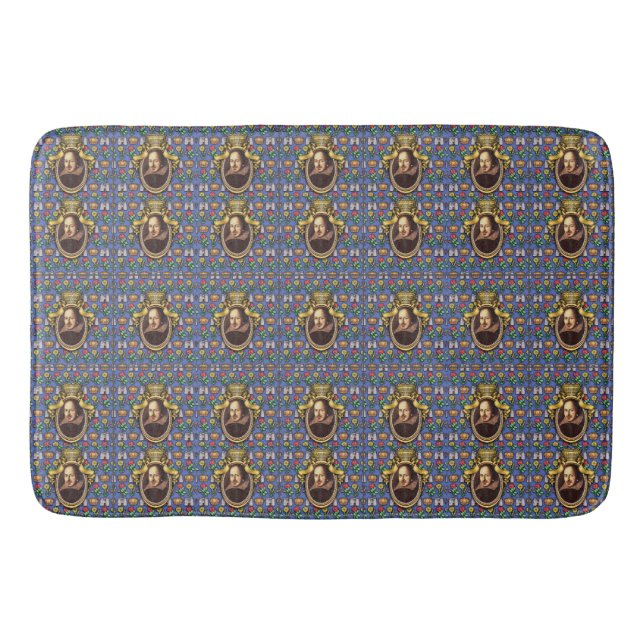 William Shakespeare Bath Mat (Front)