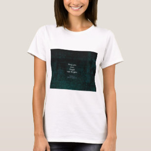 William Shakespeare Forget And Forgive Quote T-Shirt