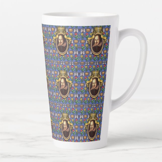 William Shakespeare Latte Mug (Right)