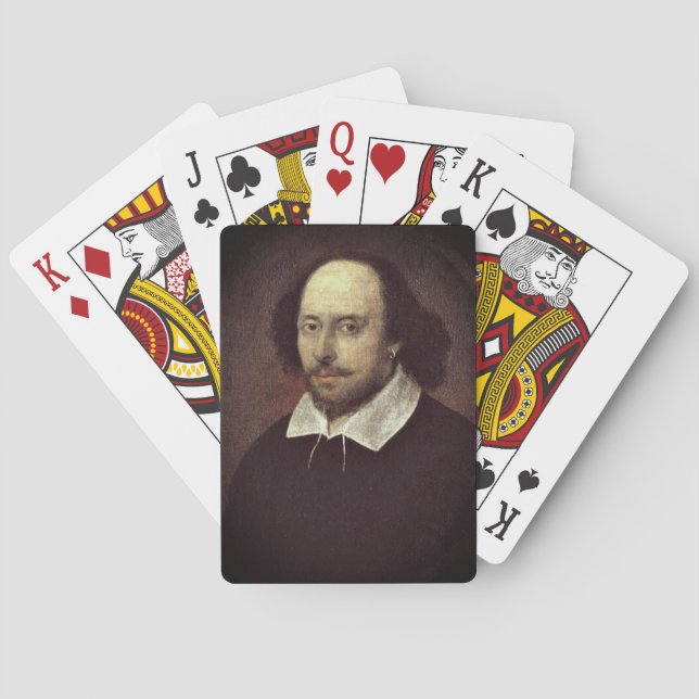 William Shakespeare Playing Cards (Back)