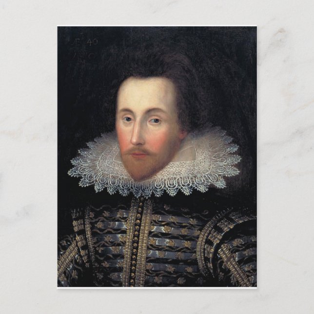 william shakespeare postcard (Front)