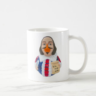 William Shakespeare Rubber Duck Mug