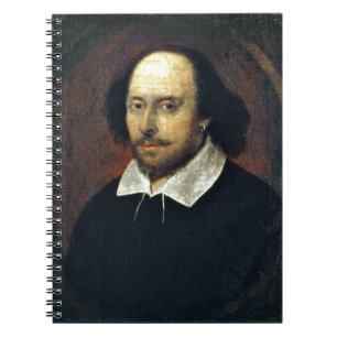 William Shakespeare Spiral Notebook
