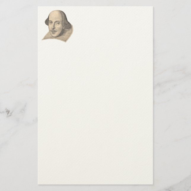 William Shakespeare Stationery (Front)
