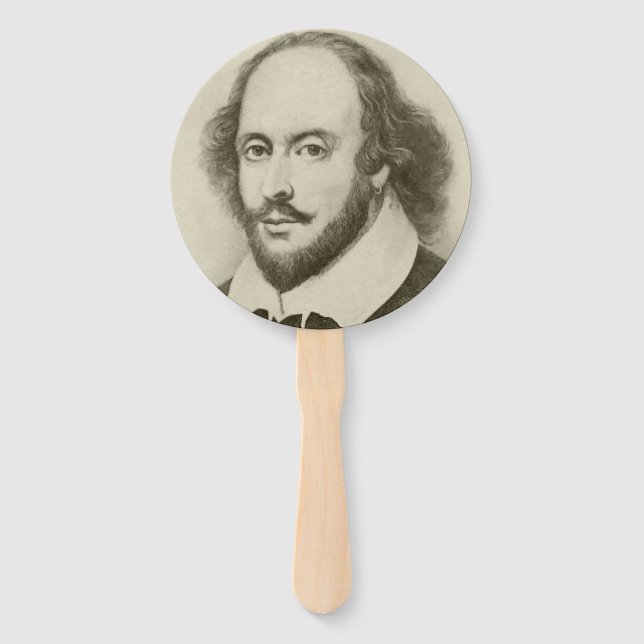 William Shakespeare the Bard Fan (Back)