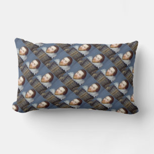 William Shakespeare Theme Throw Pillow