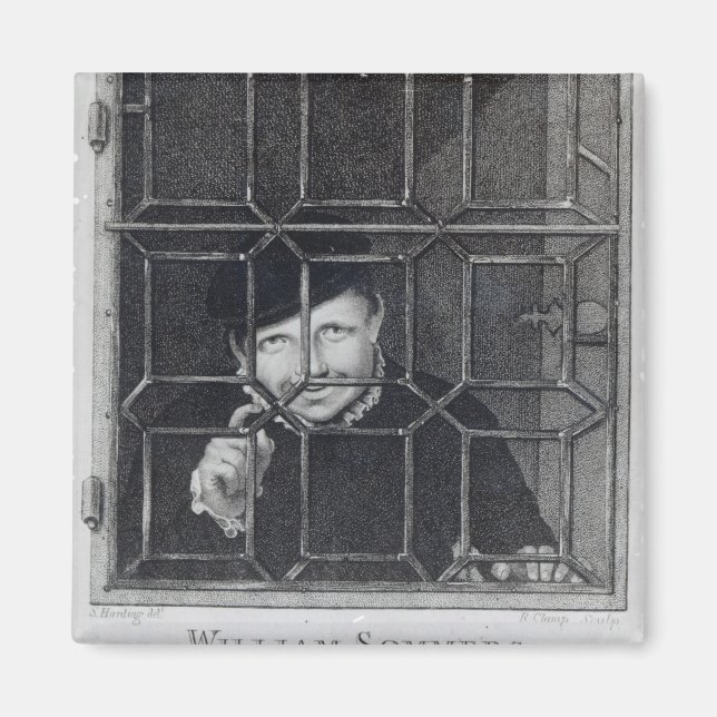 William Sommers, engraved by R. Clamp, 1794 Magnet (Front)