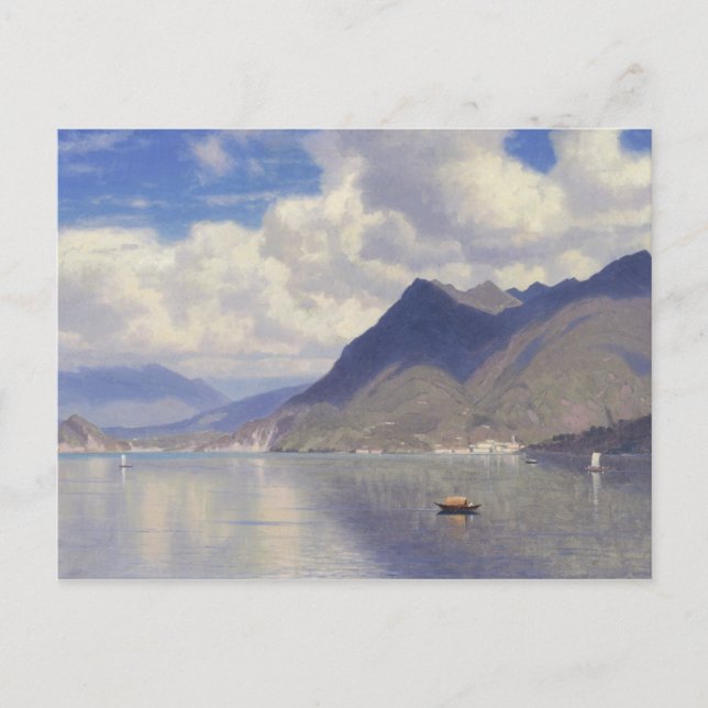 William Stanley Haseltine - Lago Maggiore Postcard (Front)