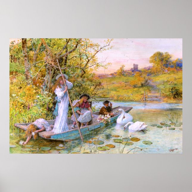 William Stephen Coleman: The Boating Poster (Front)