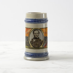 William T. Sherman Civil War Stein
