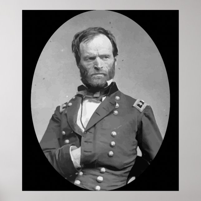 William Tecumseh Sherman Poster (Front)