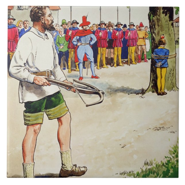 William Tell, from 'Peeps into the Past', publishe Tile (Front)