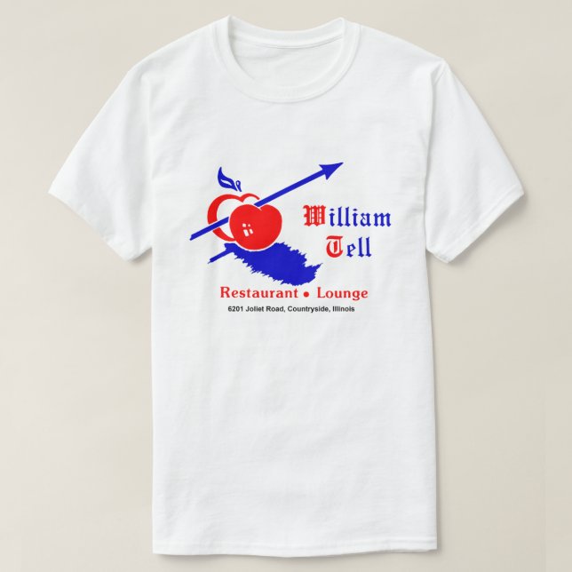 William Tell Restaurant, Lounge T-Shirt (Design Front)