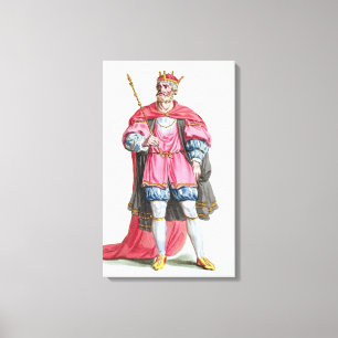 William the Conqueror (1027-87), from 'Receuil des Canvas Print