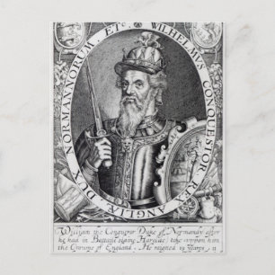 William the Conqueror, 1618 Postcard