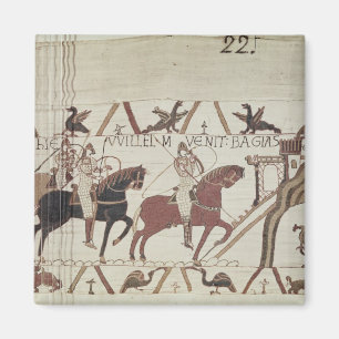 William the Conqueror  arrives at Bayeux Magnet