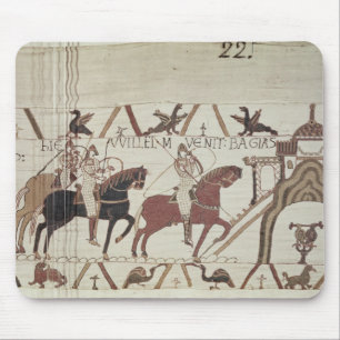 William the Conqueror  arrives at Bayeux Mouse Pad