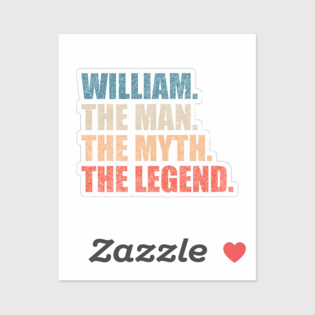 William The Man The Myth The Legend (Sheet)