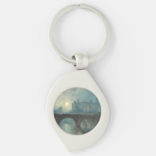 William Turner Alnwick Castle Key Ring