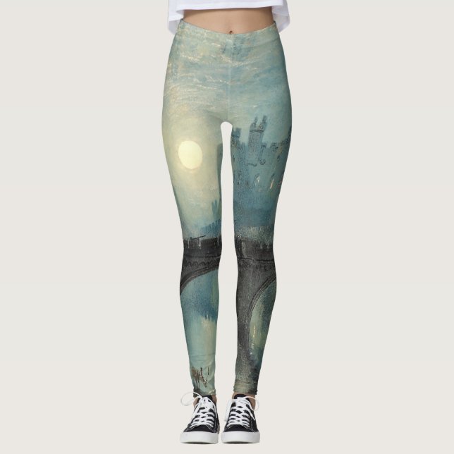 William Turner Alnwick Castle  Leggings (Front)