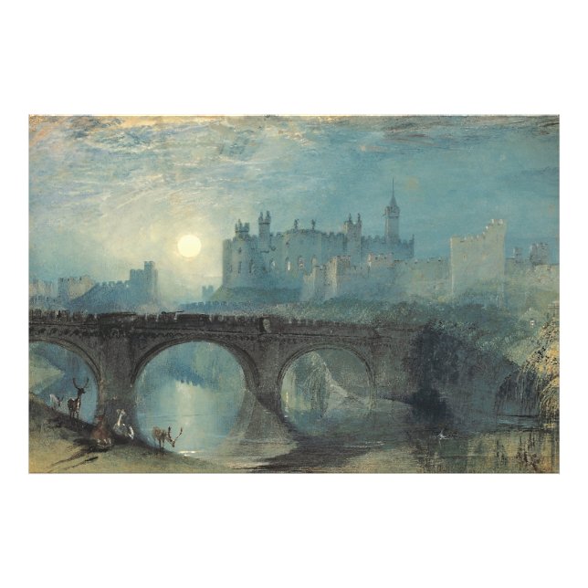 William Turner Alnwick Castle  Photo Print (Front)