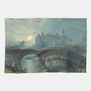 William Turner Alnwick Castle  Tea Towel