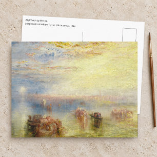 William Turner - Approach to Venice Postcard