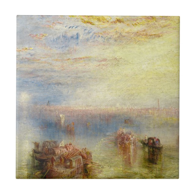 William Turner - Approach to Venice Tile (Front)