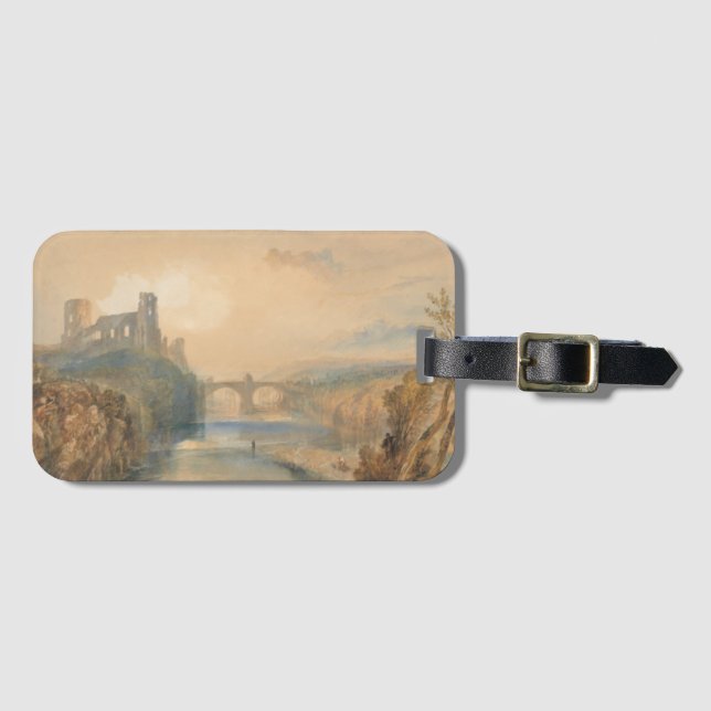 William Turner Barnard Castle   Luggage Tag (Front Horizontal)