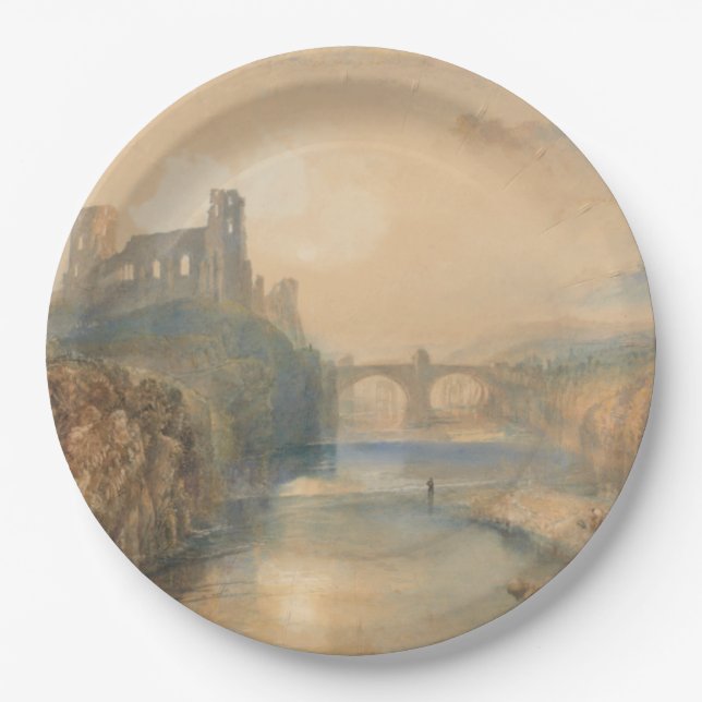 William Turner Barnard Castle   Paper Plate (Front)