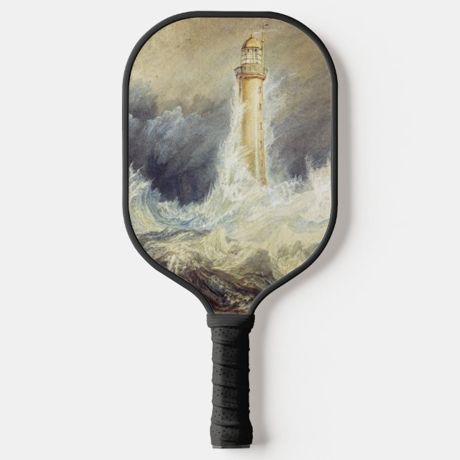 William Turner - Bell Rock Lighthouse Pickleball Paddle (Front)