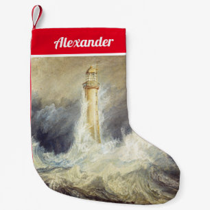 William Turner - Bell Rock Lighthouse Small Christmas Stocking
