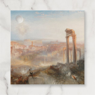 William Turner British - Modern Rome-Campo Vaccino Favour Tags