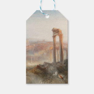 William Turner British - Modern Rome-Campo Vaccino Gift Tags