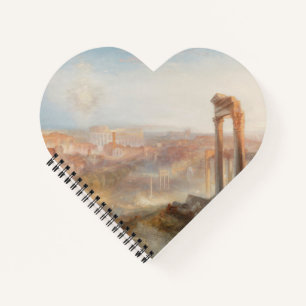William Turner British - Modern Rome-Campo Vaccino Notebook