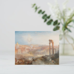 William Turner British - Modern Rome-Campo Vaccino Postcard