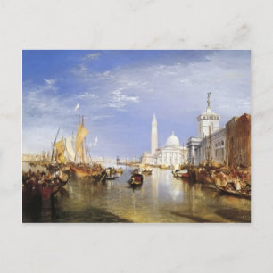 William Turner- Dogana and San Giorgio Maggiore Postcard