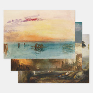 William Turner - Masterpieces Selection Wrapping Paper Sheet